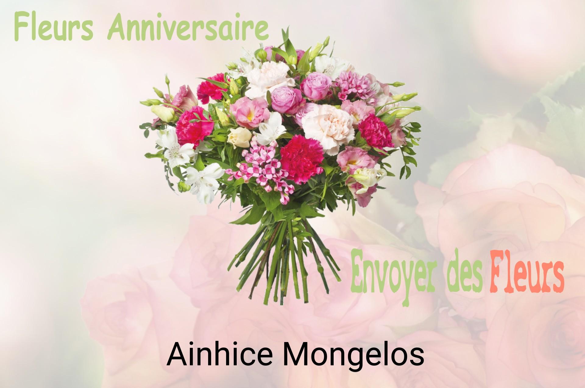 Bouquet de fleurs d’anniversaire livré à Ainhice-Mongelos
